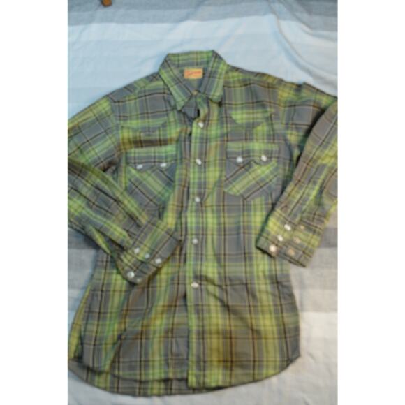 vintage Gold Star Sanforized plaid shirt - Picture 1 of 7